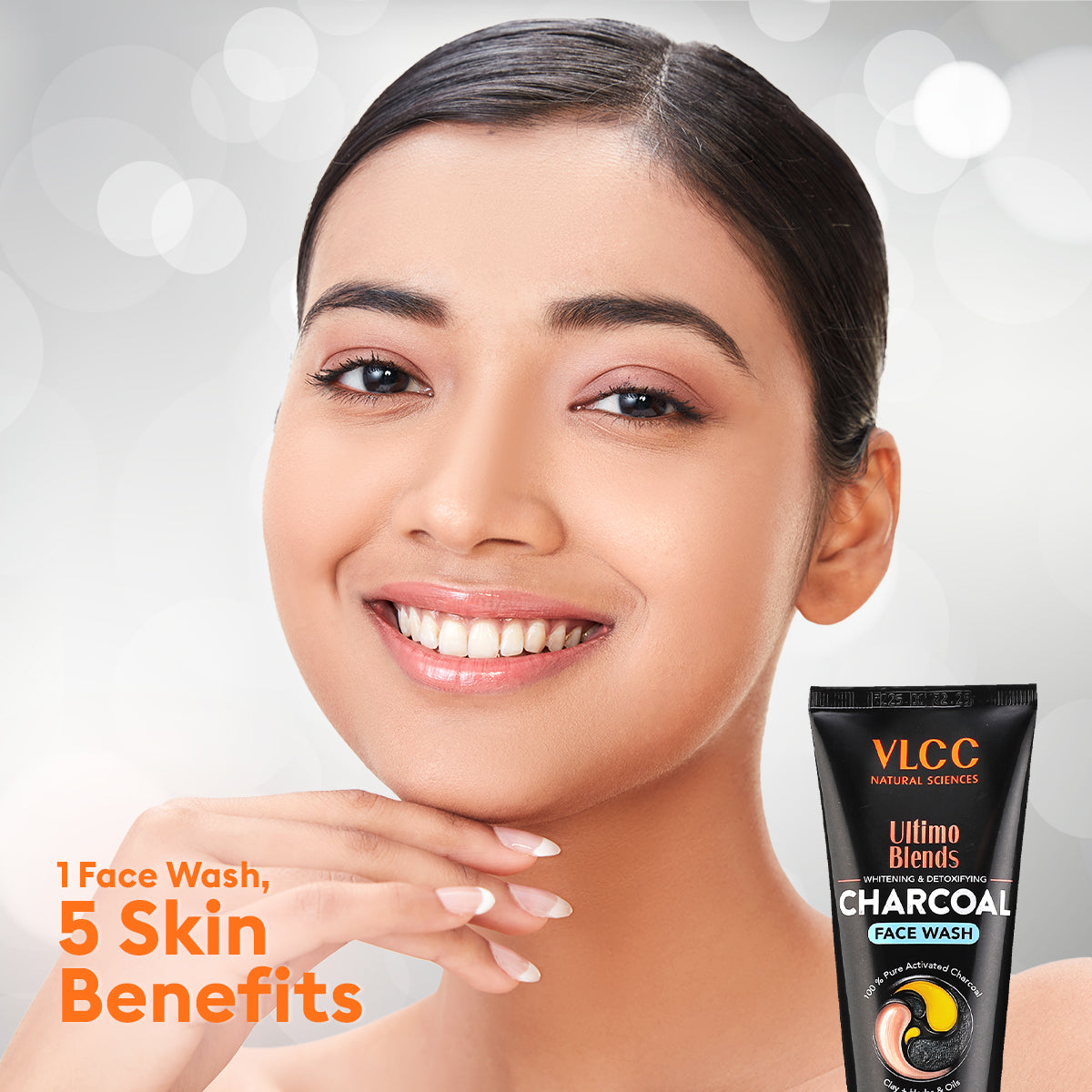 VLCC Ultimo Blends Charcoal Face Wash 