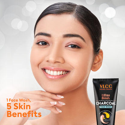 VLCC Ultimo Blends Charcoal Face Wash 