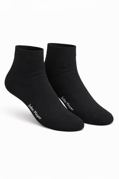 Clovia Pack of 2 Ribbed Ankle Length Socks
