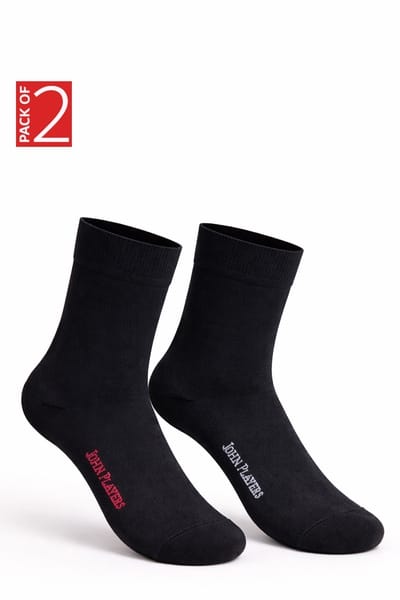 Pack of 2 John Players Crew Length Socks