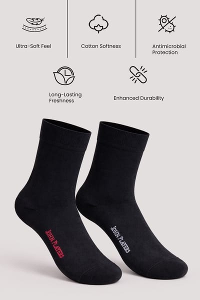 Pack of 2 John Players Crew Length Socks