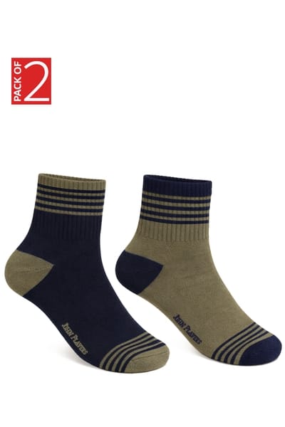 John Players Antimicrobial Socks - Pack of 2