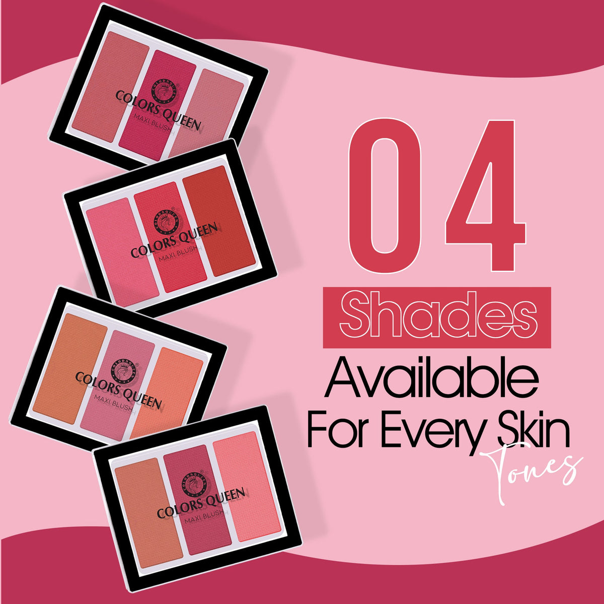 Colors Queen Colors Queen Maxi Blush | 15 Gram
