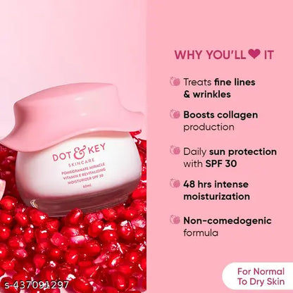 Dot & Key Pomegranate Miracle Vitamin E Revitalizing Moisturizer - PUSHMYCART