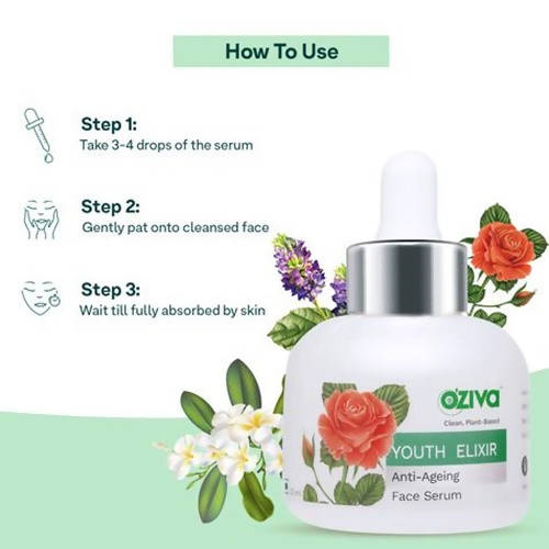 OZiva Youth Elixir AntiAgeing Face Serum