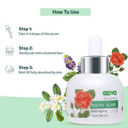 OZiva Youth Elixir AntiAgeing Face Serum
