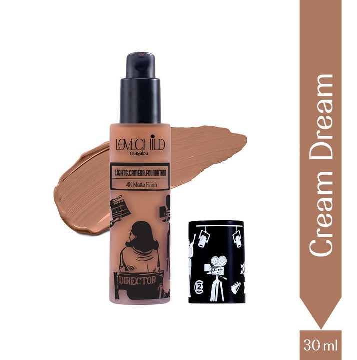 LoveChild Cream Dream| Lights Camera Foundation 