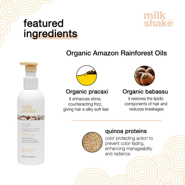 Milk shake curl passion defining gel