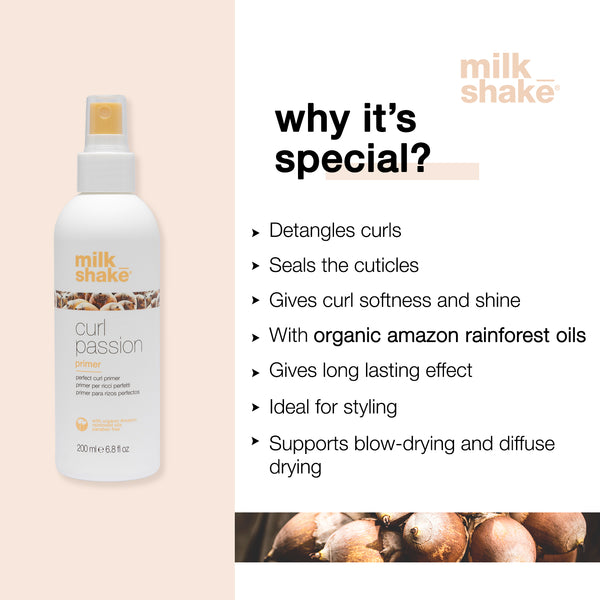 Milk shake curl passion primer
