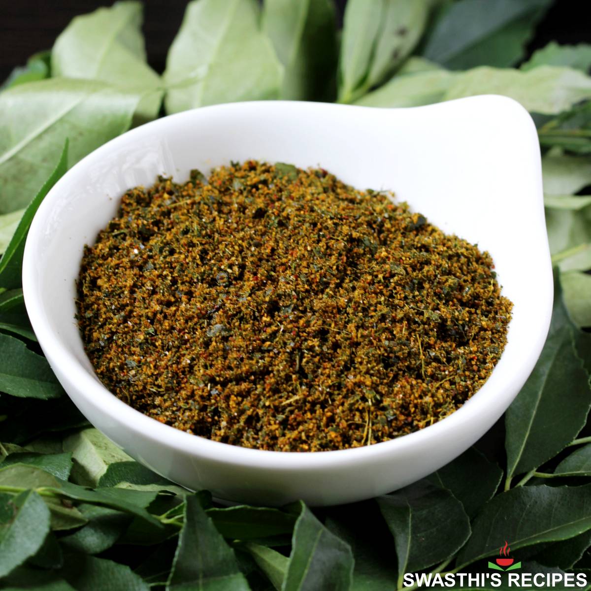 Karam Podi Curry Leaves To Curry Powder Karivepaku Karam Podi