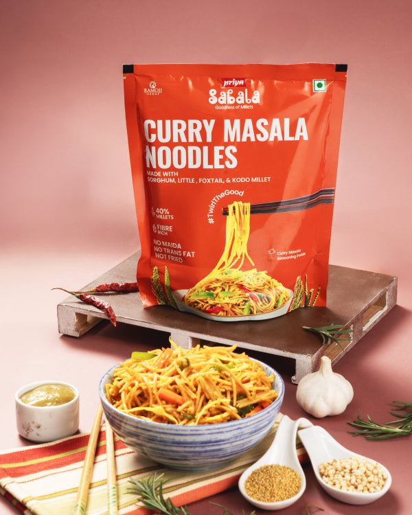Sabala Millets Millet Noodles - Curry Masala