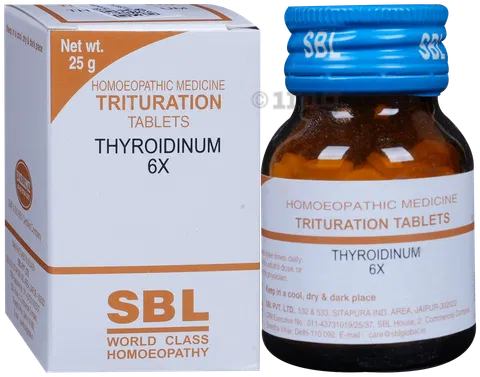 SBL Thyroidinum Trituration Tablet 6X - PUSHMYCART