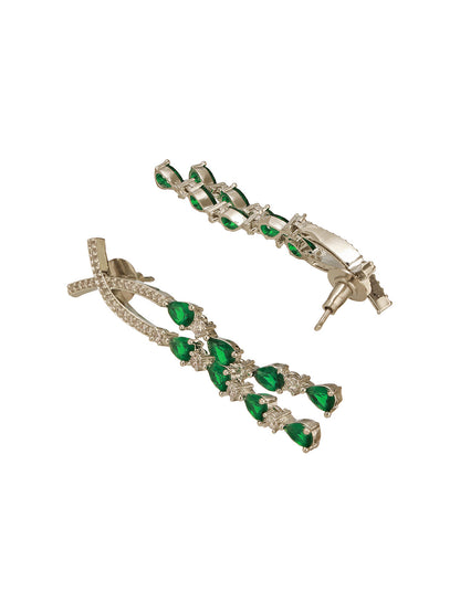 Detail of the intricate metalwork on the jewellery set