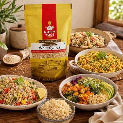 Nutty Yogi Organic White Quinoa