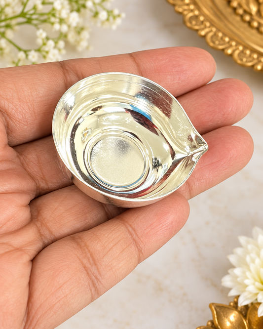 Pure Silver Diwali Diya 9.36g