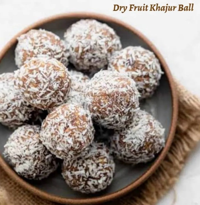 Dhara Pendavala Dry Fruit Khajur Balls