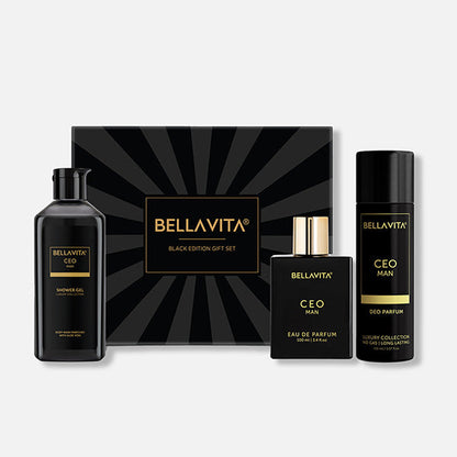 Bella Vita CEO Man Black Edition Gift Set