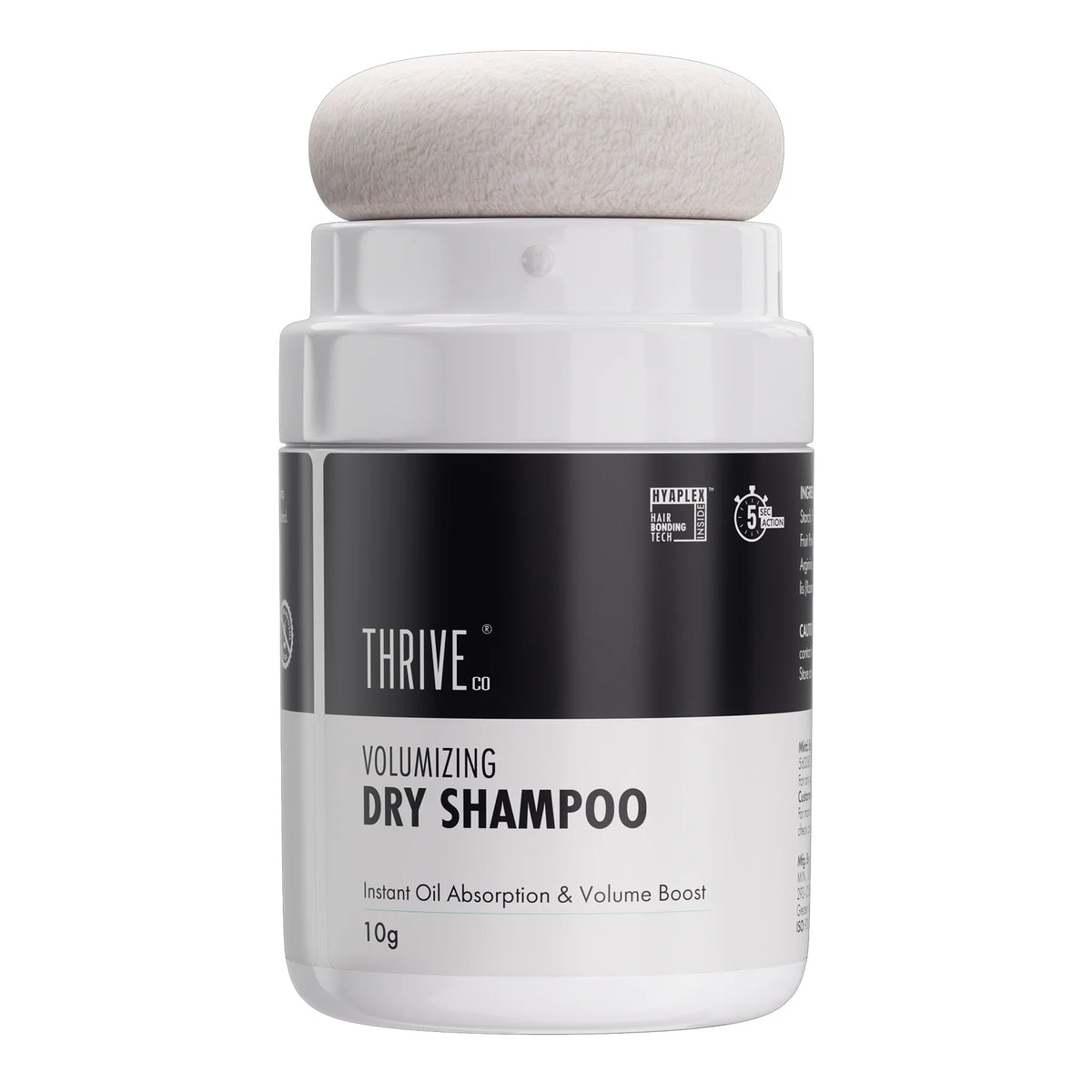 Thriveco Dry Shampoo bottle instantly refreshes oily hair, showing root lift and volume. - Image 16