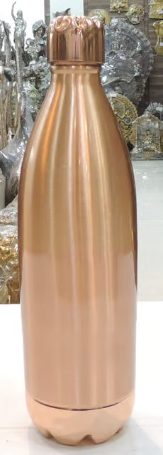 Copper Drinking Water Bottle 0.36 KG - PUSHMYCART