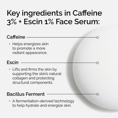 The Ordinary Caffeine 3% + Escin Face Serum