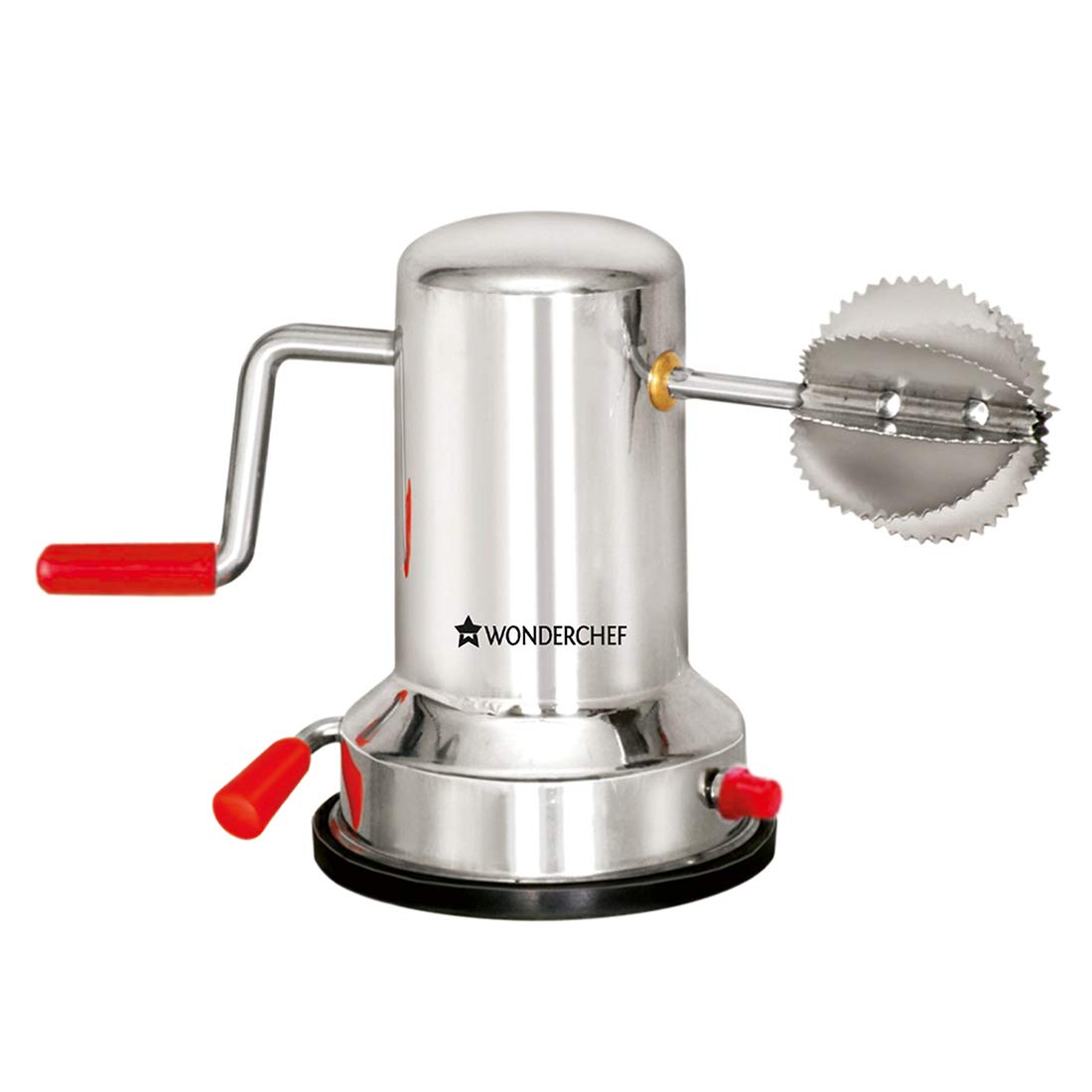 Stainless Steel Coconut Scrapper Crusher With Vacuum Base