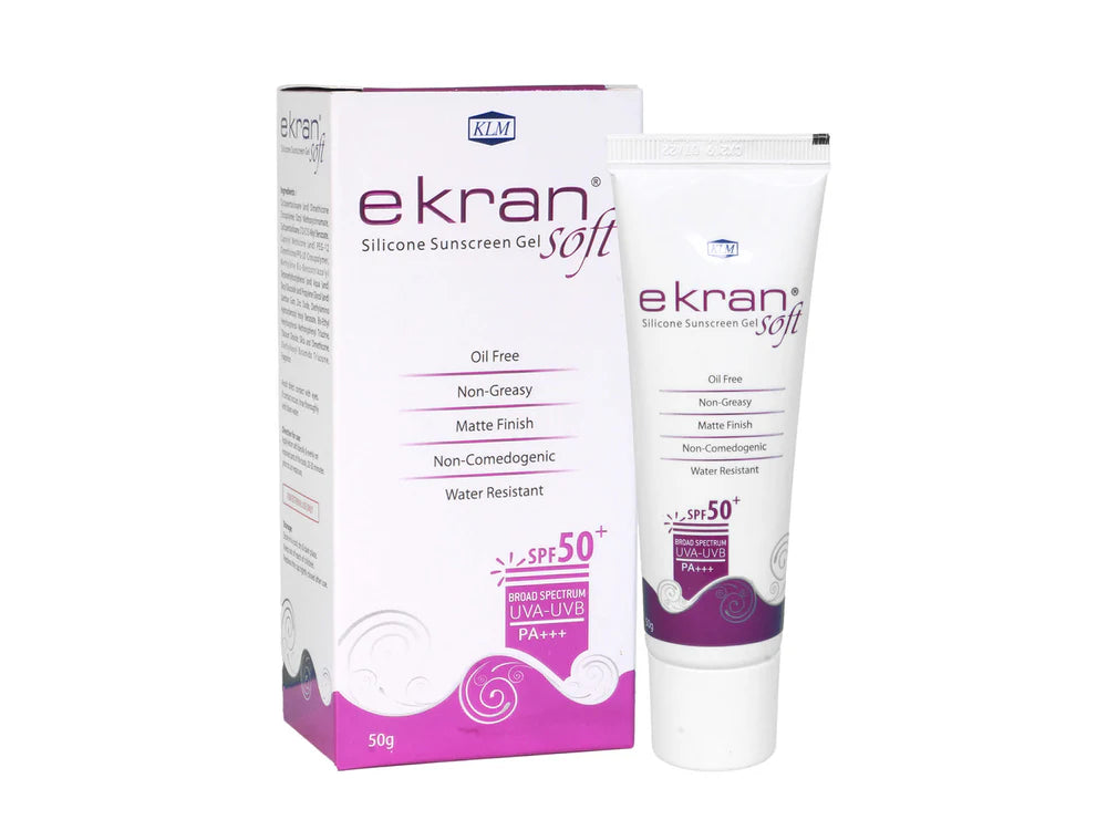 Ekran Soft Spf 50+ Silicone Sunscreen Gel - PUSHMYCART