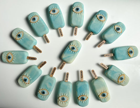 The Sass Bar Evil Eye Popsicle Soap