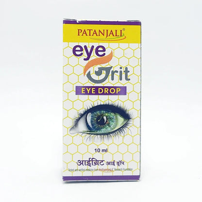 Patanjali Eyegrit Eye Drops - 10ml