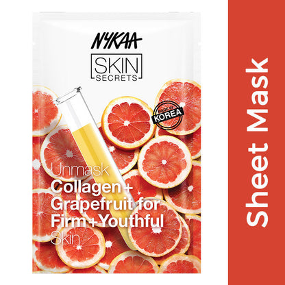 Nykaa Skin Secrets Active Solutions Face Sheet Mask (20ml) - PUSHMYCART
