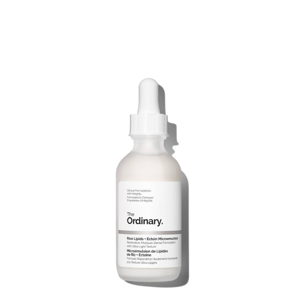 The Ordinary Rice Lipids + Ectoin Microemulsion - Light Weight Face Moisturizer
