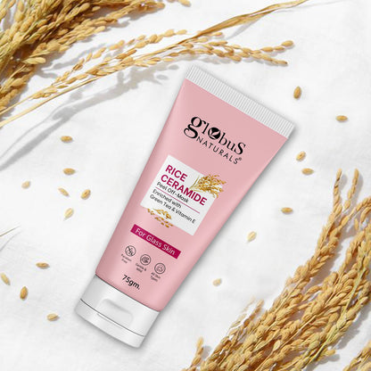 Globus Naturals Rice Ceramide Peel Off Mask For Korean Glass Skin