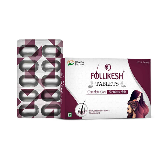 Healing Pharma Follikesh Biotin Hair Growth Supplements