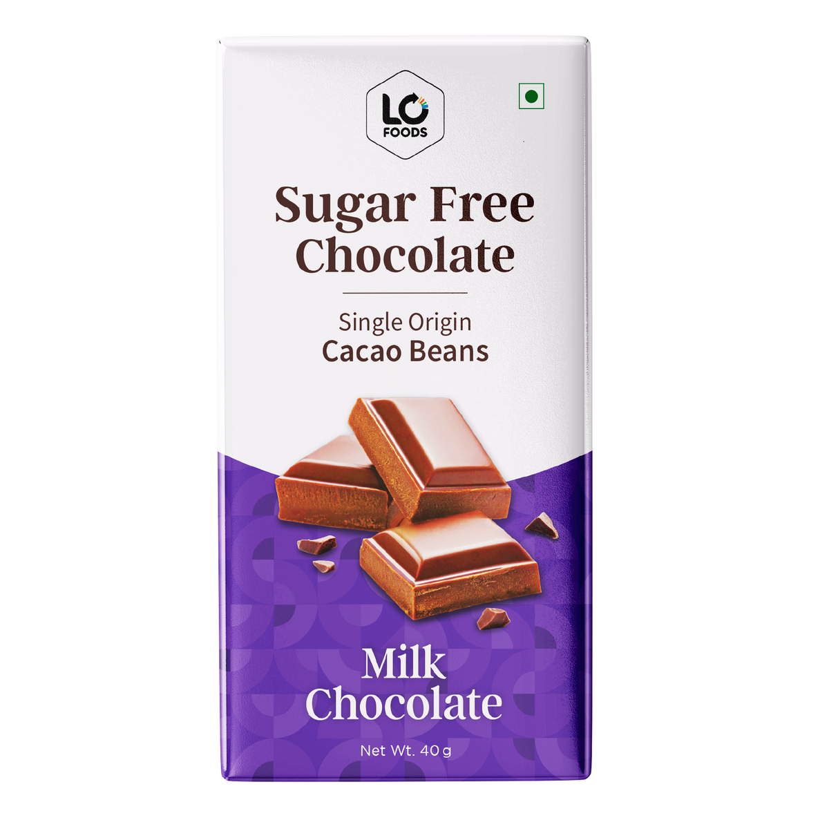 Sugar Free Milk Chocolate Bar 