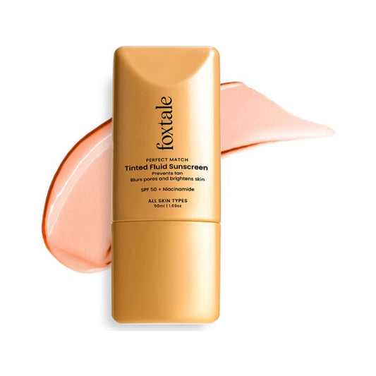Foxtale Perfect Match Tinted Fluid Sunscreen SPF 50 with Niacinamide 50 ml
