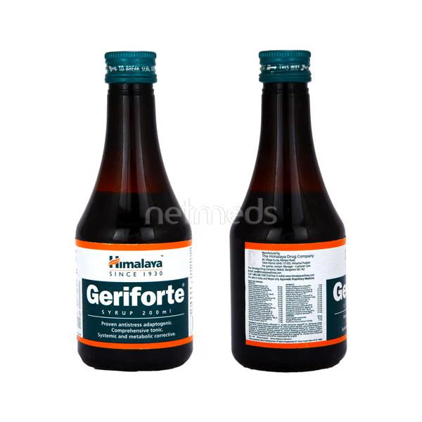 Himalaya Herbals Geriforte Syrup - PUSHMYCART