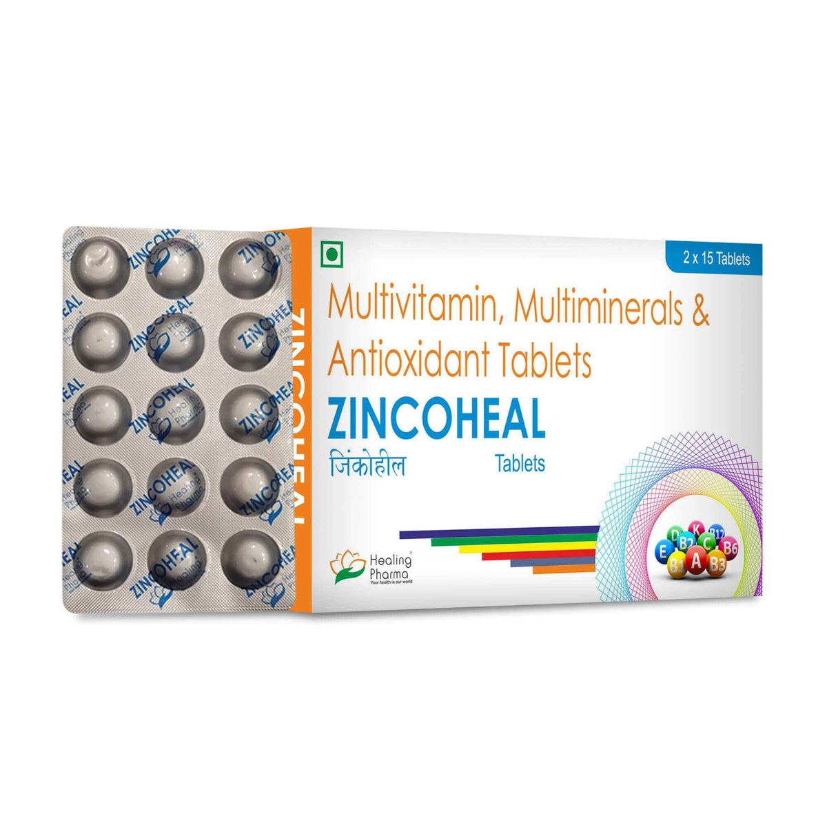 Healing Pharma Zincoheal Tablets