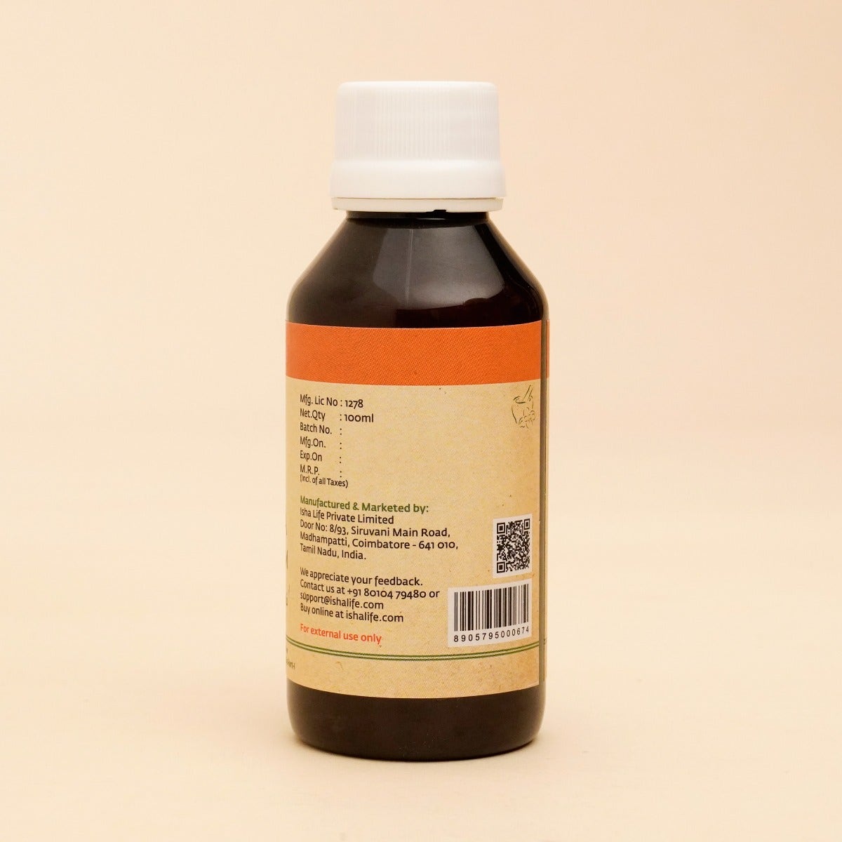 Isha Arogya Pinda Thailam 100ml - PUSHMYCART
