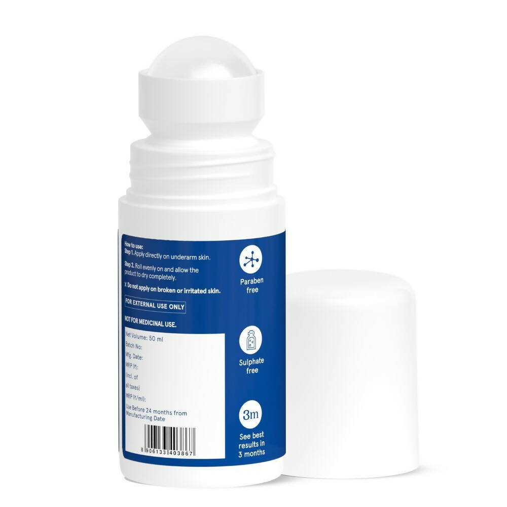 BeBodywise 4% AHA BHA Underarm Roll On - Watermelon 50 ml
