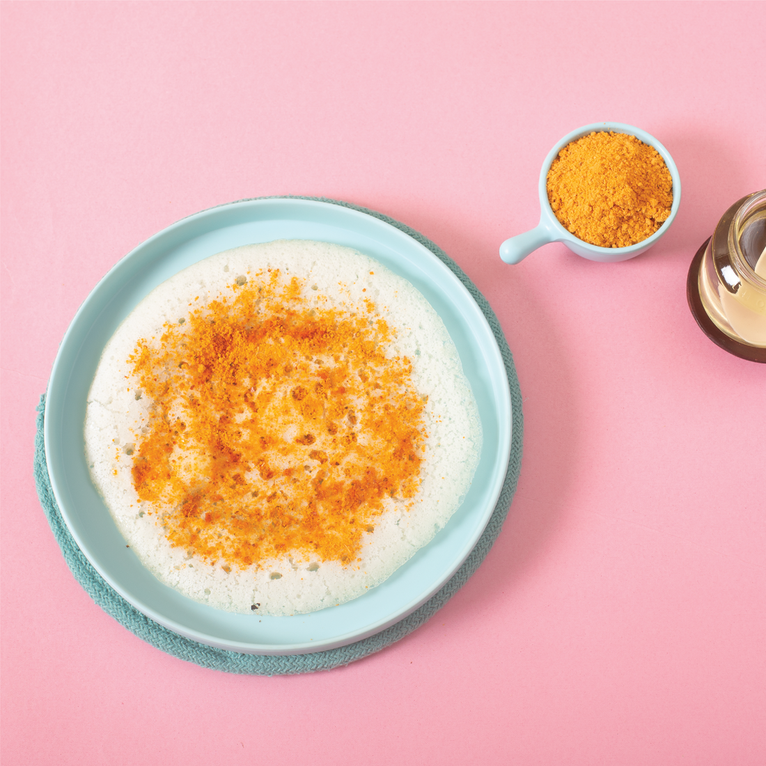 Idli Podi with garlic
