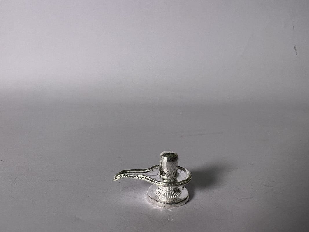 Pure Silver Shiva Lingam 10g - PUSHMYCART