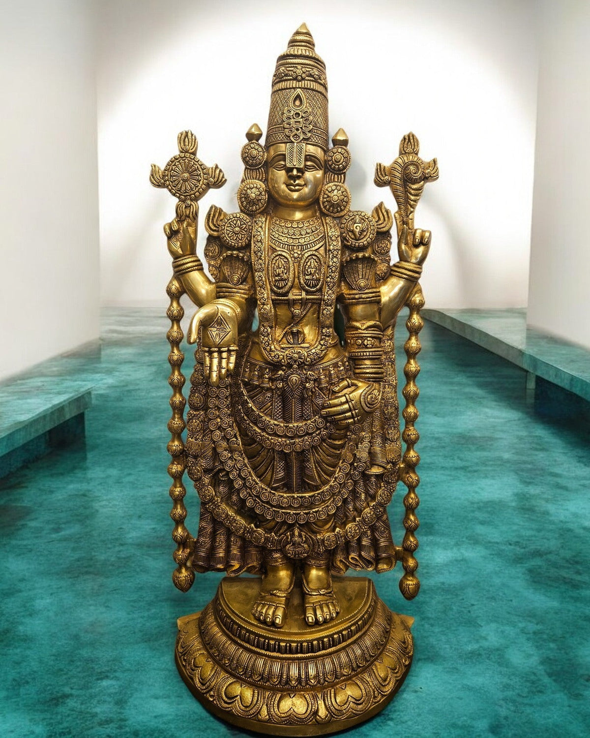 Tamas Brass Tirupati Bala Ji God Idol - PUSHMYCART