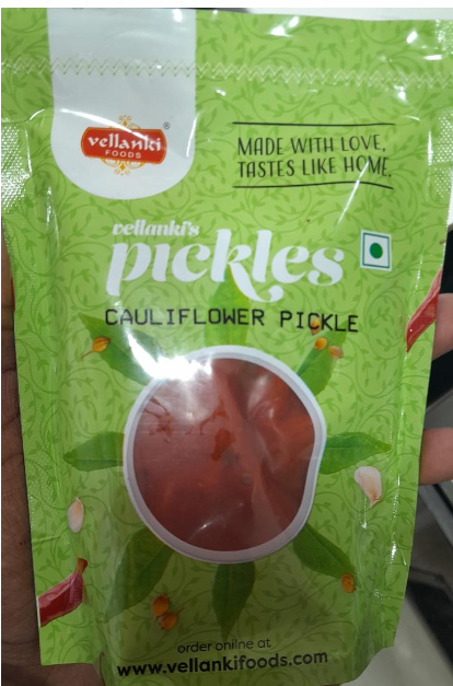 Vellanki Foods Cauliflower Pickle | Gobhi Ka Achaar