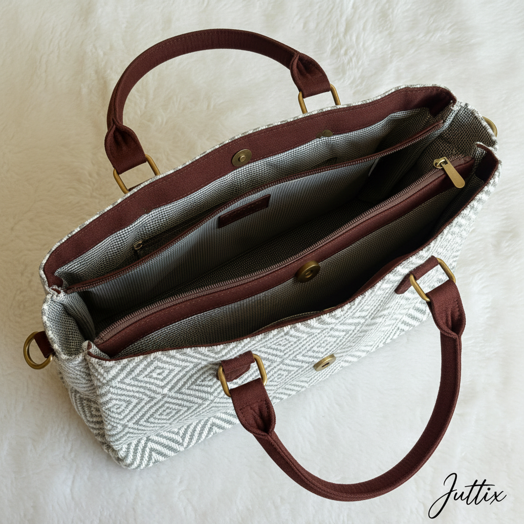 Juttix ZigZag Handbag for Women image