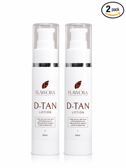 Flawora DTAN Lotion pack of 2