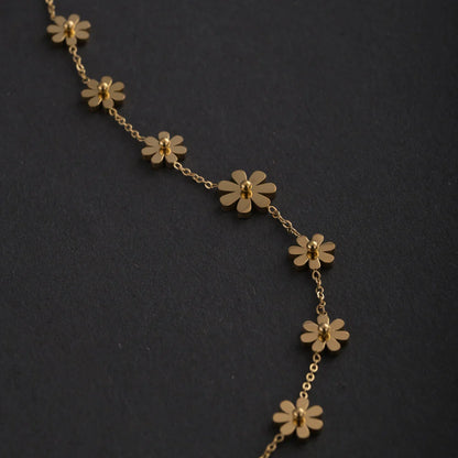 Palmonas Floral Finesse Anklet