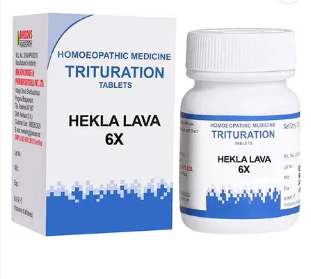 Bakson's Homoeopathy Hekla Lava Trituration Tablet