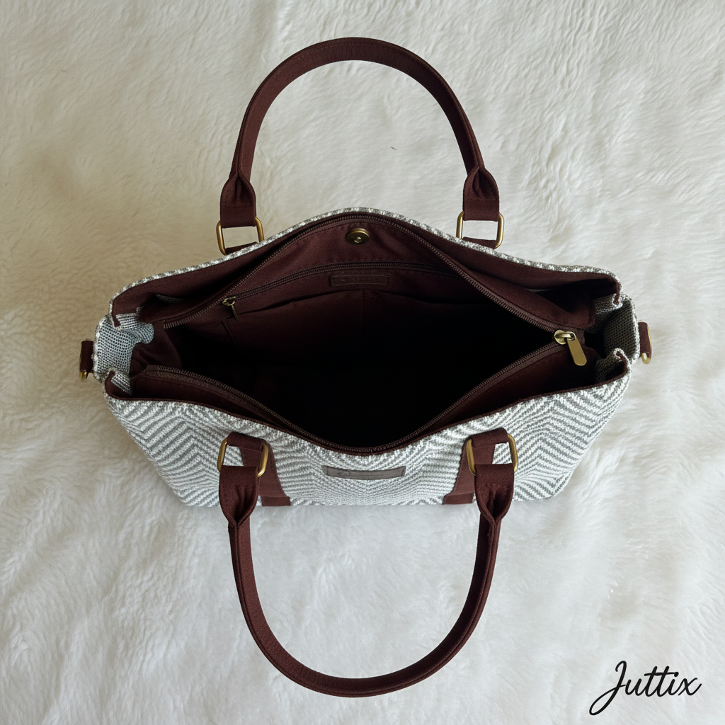 Juttix ZigZag Handbag for Women image