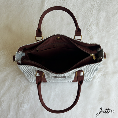 Juttix ZigZag Handbag for Women image