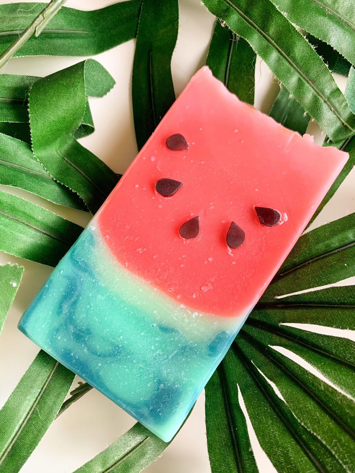 The Sass Bar Ombré Watermelon Loaf Soap