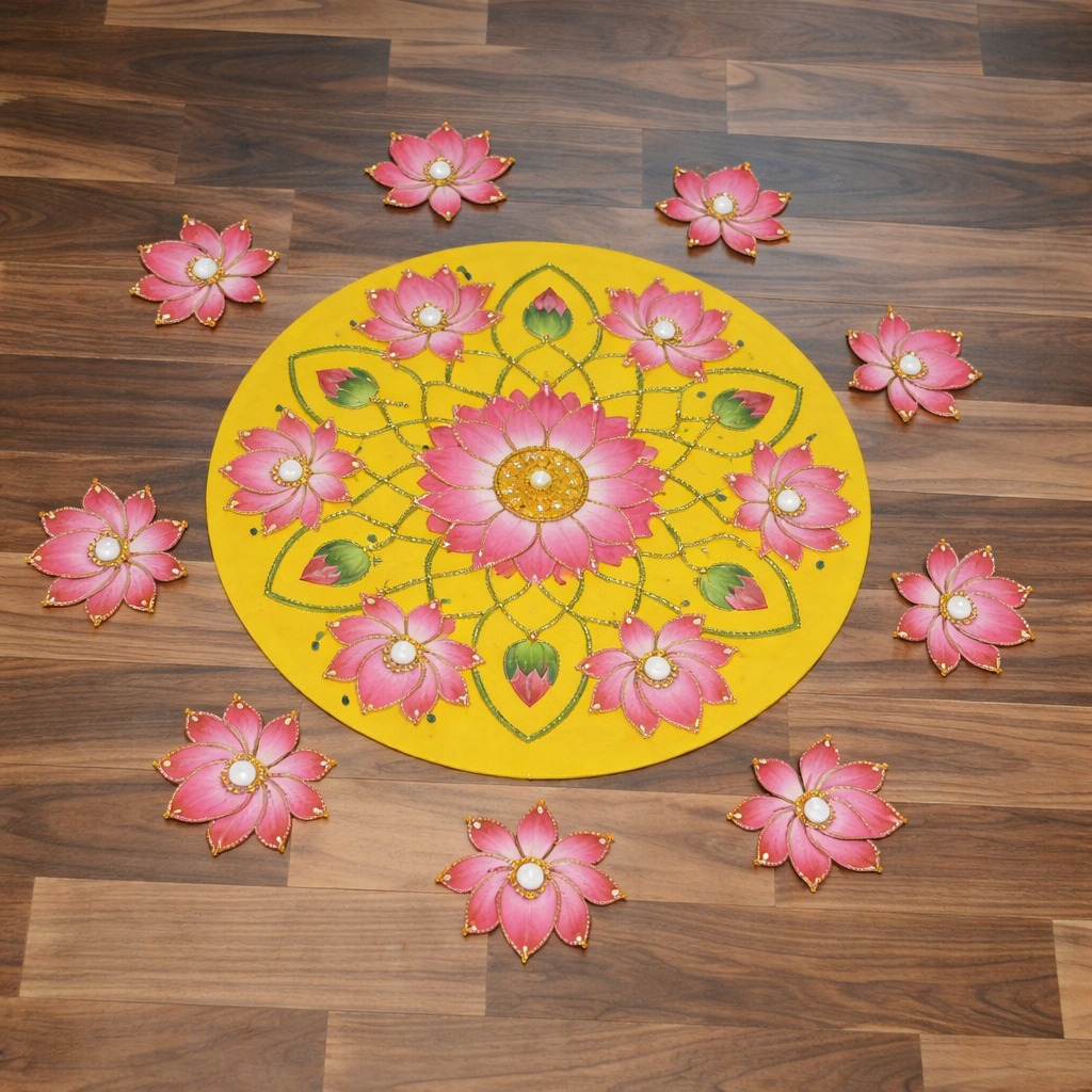 Lotus Rangoli